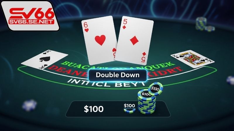 Nguyên tắc trong cách cược đôi Blackjack an toàn