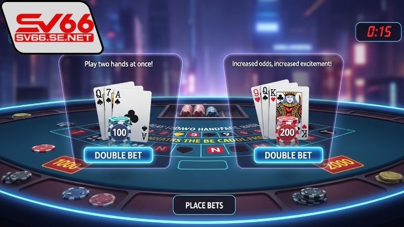 Chiến lược thông minh trong cách cược đôi Blackjack